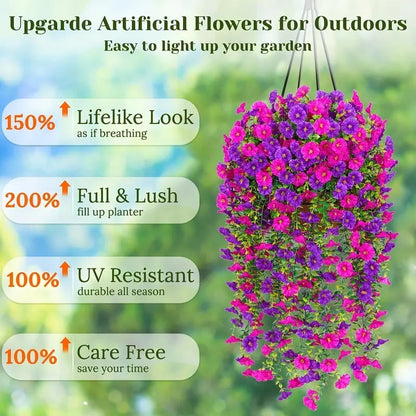 🔥Last Day 49% OFF-🌺UV Resistant Hanging Artificial Morning Glory Vine 💖