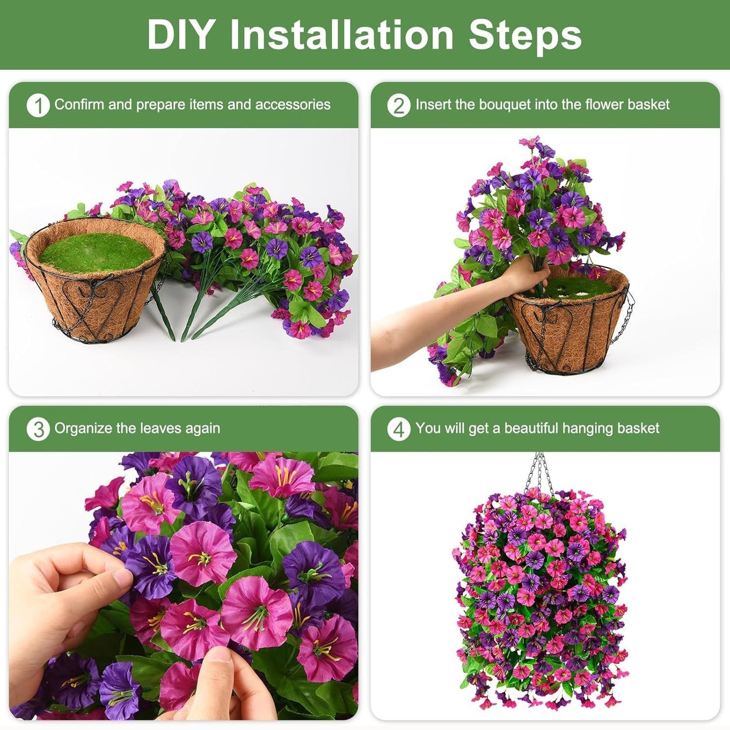 🔥Last Day 49% OFF-🌺UV Resistant Hanging Artificial Morning Glory Vine 💖