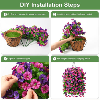 🔥Last Day 49% OFF-🌺UV Resistant Hanging Artificial Morning Glory Vine 💖