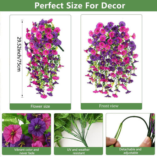 🔥Last Day 49% OFF-🌺UV Resistant Hanging Artificial Morning Glory Vine 💖