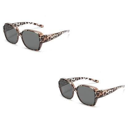 🎉LAST DAY - BUY 1 GET 1 FREE😎2026 New Polarized UV400 Protection Trendy Round Cat-eye Sunglasses 🕶️