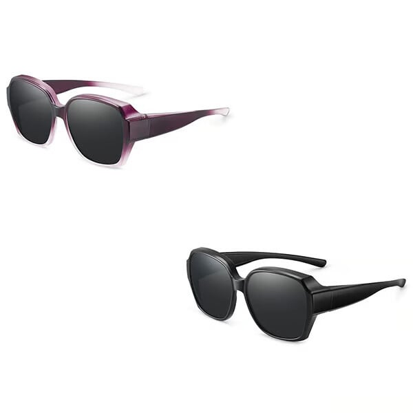 🎉LAST DAY - BUY 1 GET 1 FREE😎2026 New Polarized UV400 Protection Trendy Round Cat-eye Sunglasses 🕶️