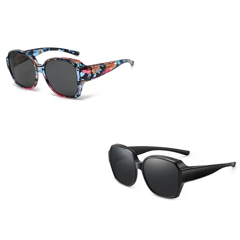 🎉LAST DAY - BUY 1 GET 1 FREE😎2026 New Polarized UV400 Protection Trendy Round Cat-eye Sunglasses 🕶️
