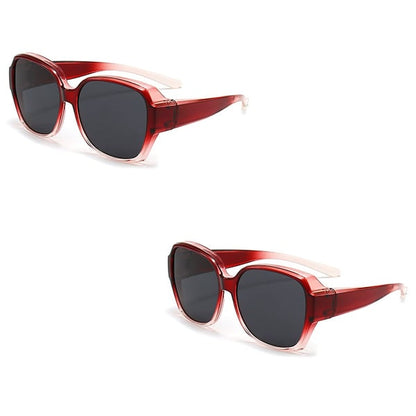 🎉LAST DAY - BUY 1 GET 1 FREE😎2026 New Polarized UV400 Protection Trendy Round Cat-eye Sunglasses 🕶️