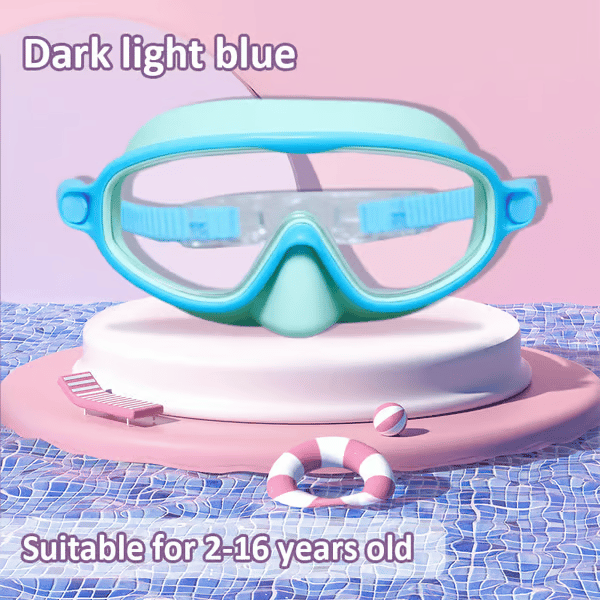 🔥Second Item 60% Off 🏊‍♀️-HD children's large frame waterproof and anti-fog swimming goggles