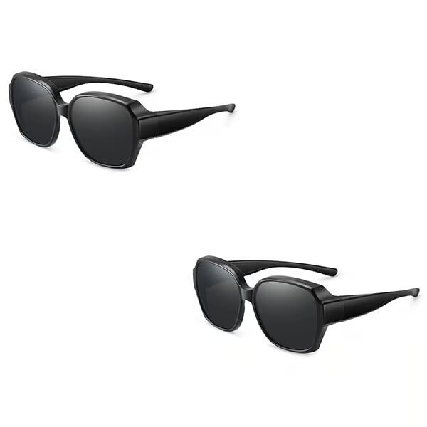 🎉LAST DAY - BUY 1 GET 1 FREE😎2026 New Polarized UV400 Protection Trendy Round Cat-eye Sunglasses 🕶️