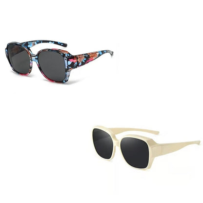 🎉LAST DAY - BUY 1 GET 1 FREE😎2026 New Polarized UV400 Protection Trendy Round Cat-eye Sunglasses 🕶️