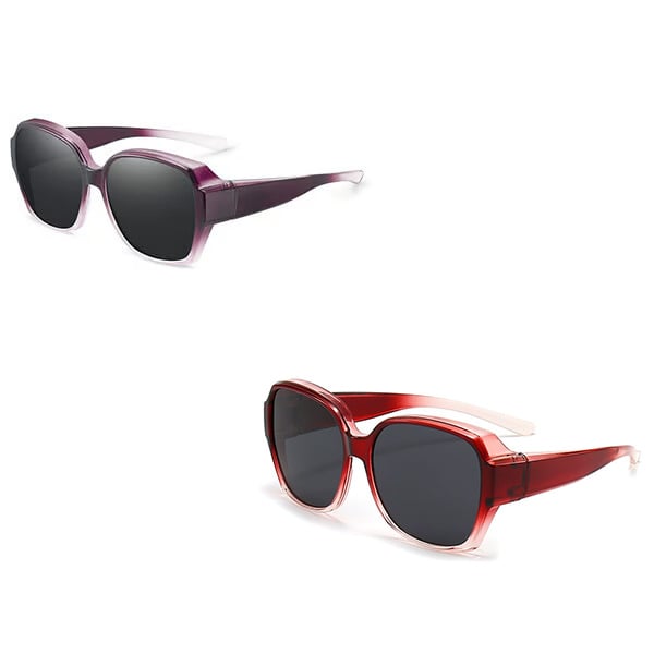 🎉LAST DAY - BUY 1 GET 1 FREE😎2026 New Polarized UV400 Protection Trendy Round Cat-eye Sunglasses 🕶️