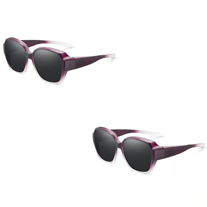 🎉LAST DAY - BUY 1 GET 1 FREE😎2026 New Polarized UV400 Protection Trendy Round Cat-eye Sunglasses 🕶️